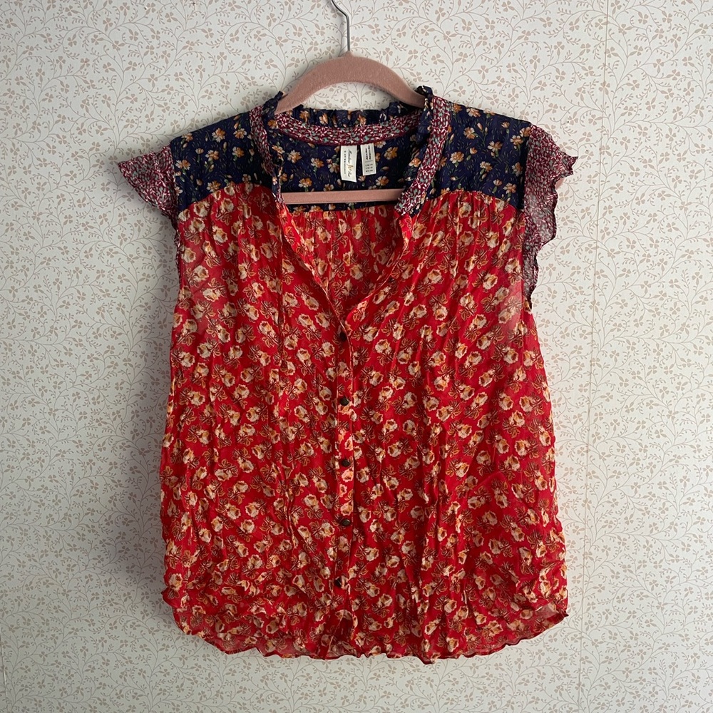 Meadow Rue Multi Colored Blouse